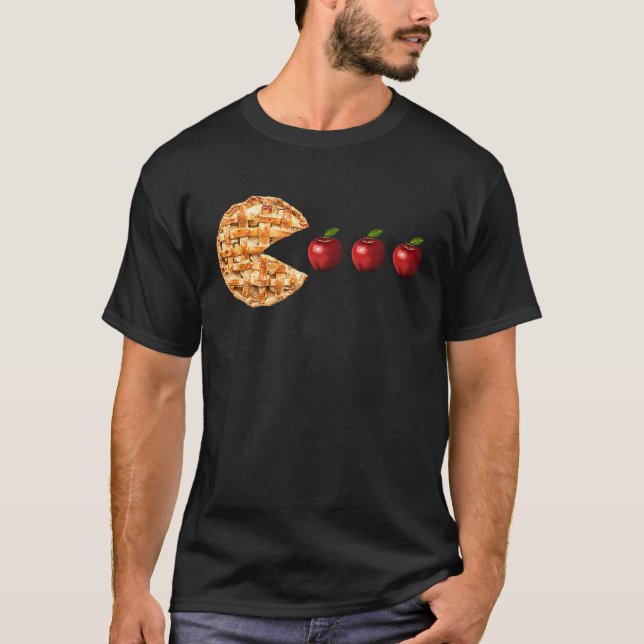 Camiseta Pumpkin Pie Eating apple  Thanksgiving Turkey Day  (Frente)