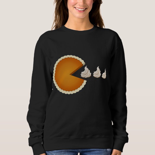 Camiseta Pumpkin Pie Engraçado Matemática Fodora de Hallowe (Frente)