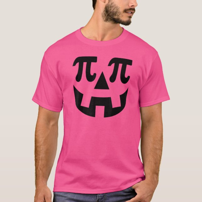 Camiseta Pumpkin Pie Punny Halloween Figurume Math Pun (Frente)