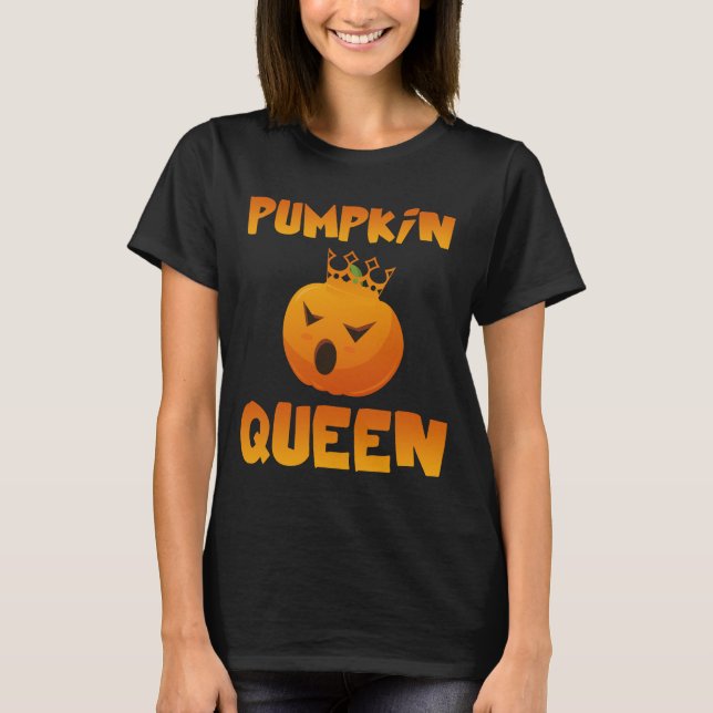 Camiseta Pumpkin Queen (Frente)