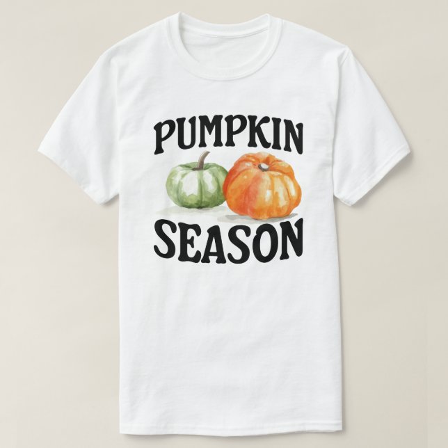 Camiseta Pumpkin Season Fall Autumn Season (Frente do Design)