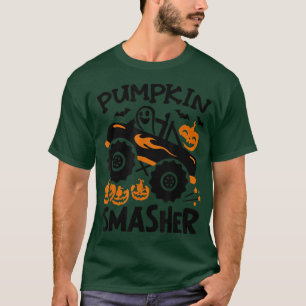 Camiseta Pumpkin Smasher Spooky Ghost Truck