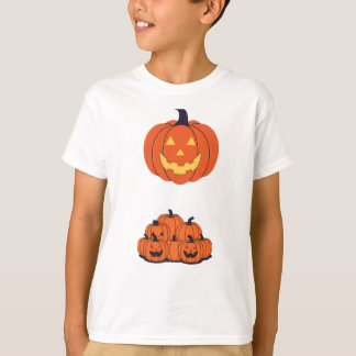 Camiseta Pumpkin smiling spooky