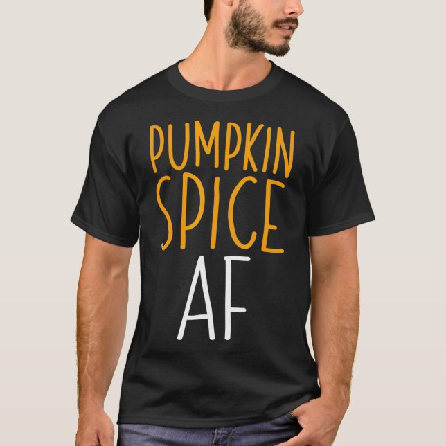 Camiseta Pumpkin Spice AF (3) (Frente)