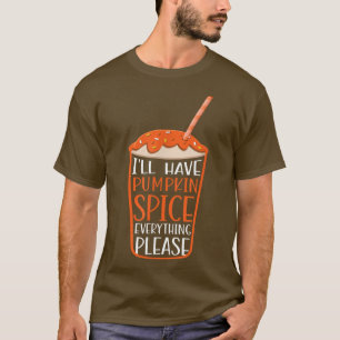 Camiseta Pumpkin Spice All Lovers Autoutono Fall Season