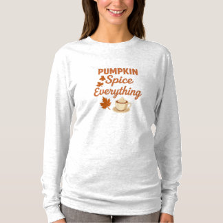 Camiseta Pumpkin Spice All Womens TShirt