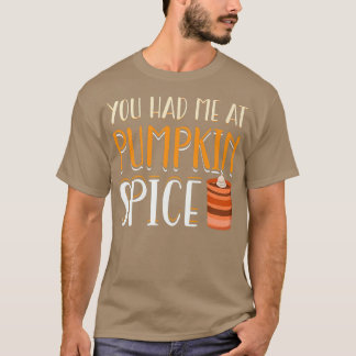 Camiseta Pumpkin Spice Autumn Fall Season