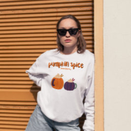 Camiseta Pumpkin Spice bebe abóbora fofa para amante de out