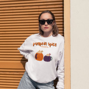 Camiseta Pumpkin Spice bebe abóbora fofa para amante de out