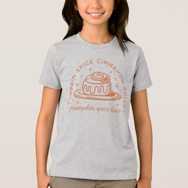 Camiseta Pumpkin Spice Cinnamon Rolls (Frente)