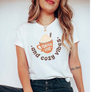 Camiseta Pumpkin Spice e Biscoitos