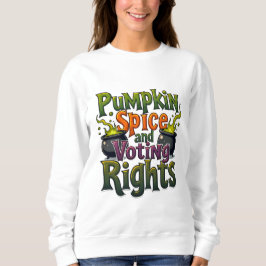 Camiseta Pumpkin Spice e direitos de voto no Halloween