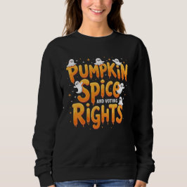 Camiseta Pumpkin Spice e direitos de voto no Halloween