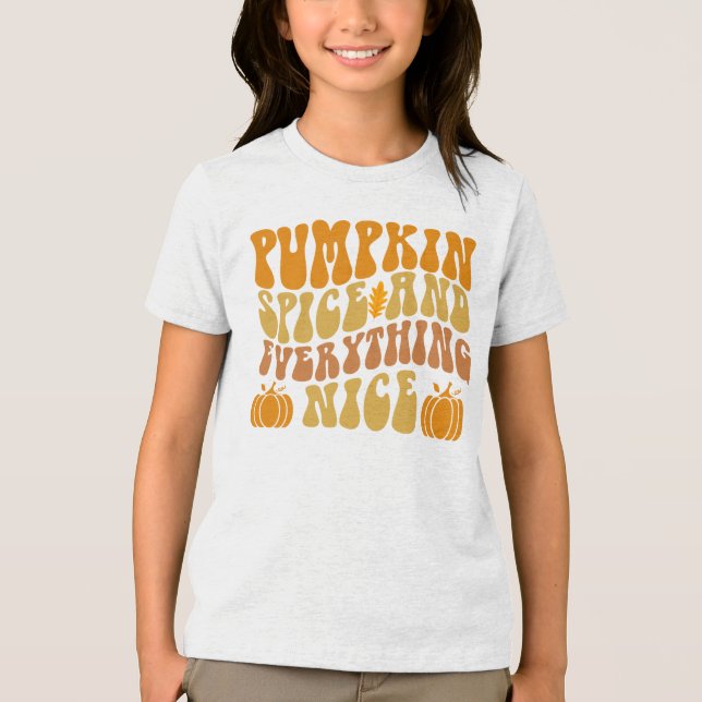 Camiseta Pumpkin Spice E Tudo Bem (Frente)