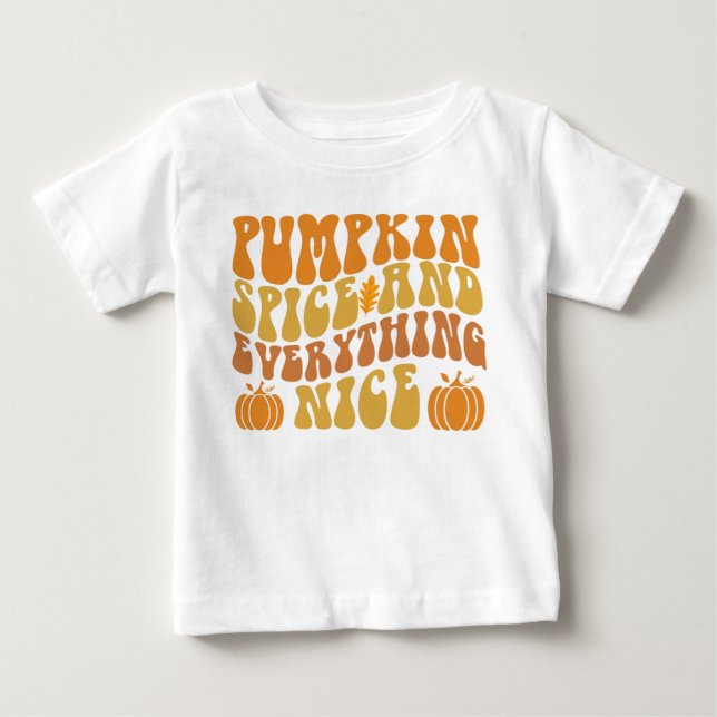 Camiseta Pumpkin Spice E Tudo Bem (Frente)
