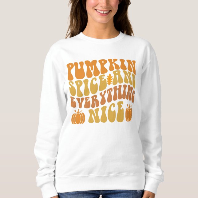 Camiseta Pumpkin Spice E Tudo Bem (Frente)