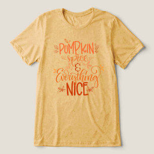 Camiseta Pumpkin Spice e tudo de bom