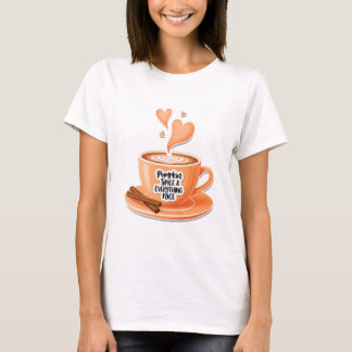 Camiseta Pumpkin Spice e tudo de bom