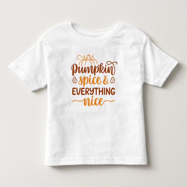 Camiseta Pumpkin Spice e tudo de bom (Frente)