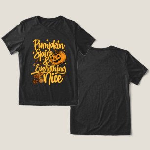 Camiseta Pumpkin Spice e tudo de bom