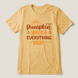 Camiseta Pumpkin Spice e tudo de bom