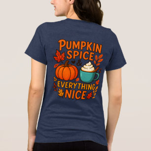 Camiseta Pumpkin Spice e tudo de bom