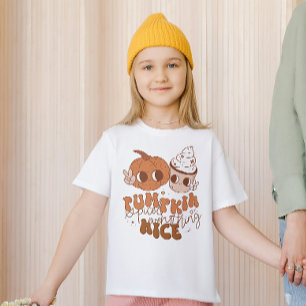 Camiseta Pumpkin Spice E Tudo Muito Bem, Queda Ação De Graç
