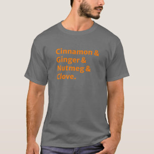 Camiseta Pumpkin Spice E Tudo O Que É Bom Halloween E Fa