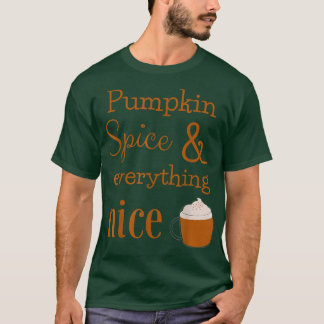 Camiseta Pumpkin Spice e Tudo o que é legal outono
