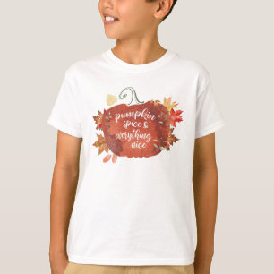 Camiseta Pumpkin Spice e tudo que é bom dia de graças