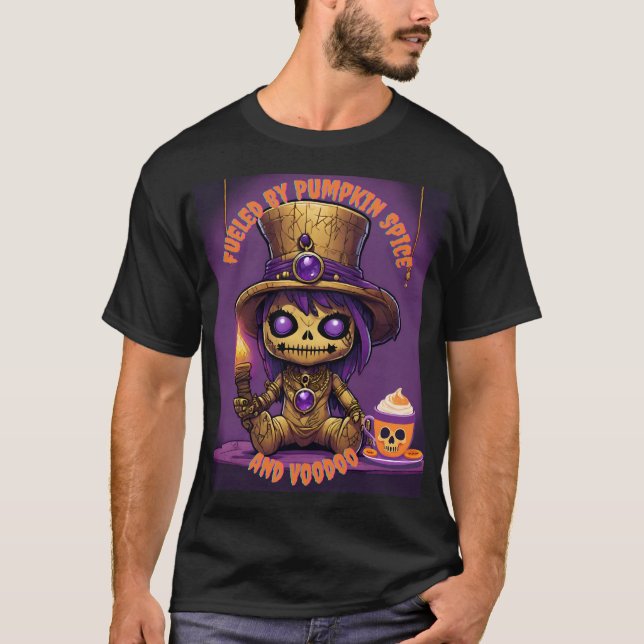 Camiseta Pumpkin Spice em Voodoo Tshirt (Frente)