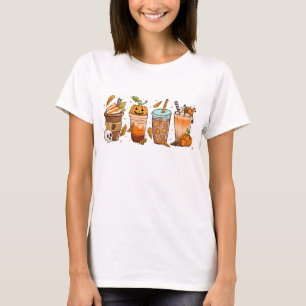 Camiseta Pumpkin Spice Latey Queda