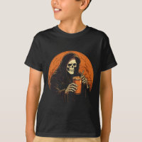 Pumpkin Spice Latino Café Autumn Halloween Grim R