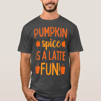Camiseta Pumpkin Spice Latino Mulheres Querem outono