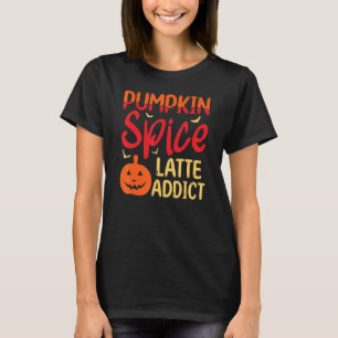 Camiseta Pumpkin Spice Latte Addicto Helloween Pumpkin Spic