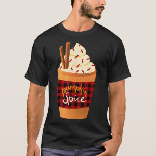 Camiseta PUMPKIN SPICE LATTE Cupão Café Pumpkin Spice