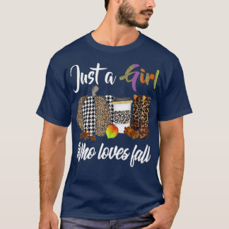 Camiseta Pumpkin Spice Latte Deixa Apenas Uma Menina Que Am