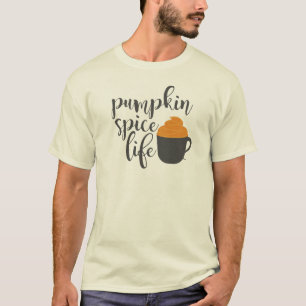 Camiseta Pumpkin Spice Life   Café de Outono Ameri