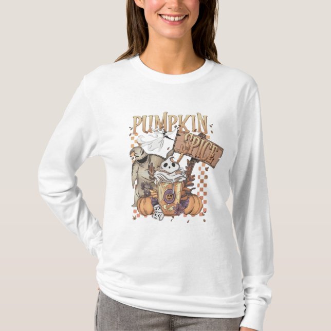 Camiseta Pumpkin Spice Long Hleeve (Frente)