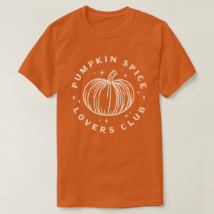 Camiseta Pumpkin Spice Lovers Club