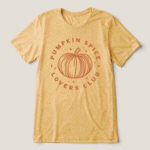 Camiseta Pumpkin Spice Lovers Club