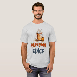 Camiseta Pumpkin Spice: O Flavor da Queda - 'Esta é a estaç