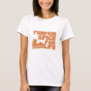 Camiseta Pumpkin Spice para o Slogan de Flavor do outono de