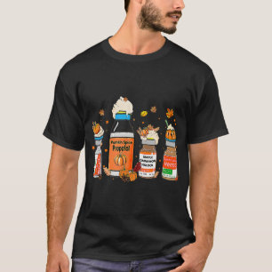 Camiseta Pumpkin Spice Propofol Ativan Vermelhidão Hallow