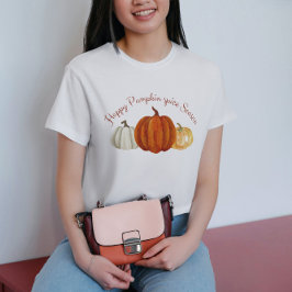 Camiseta Pumpkin Spice Season Bompkin, amante de outono