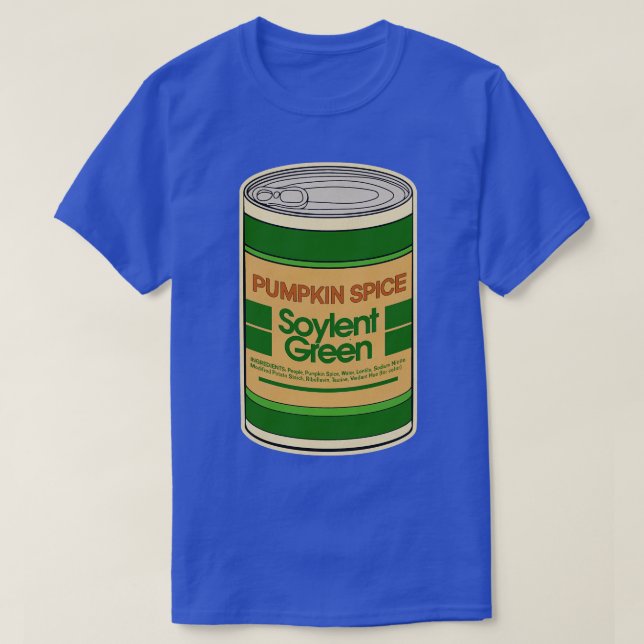 Camiseta Pumpkin Spice Soylent Green (Frente do Design)