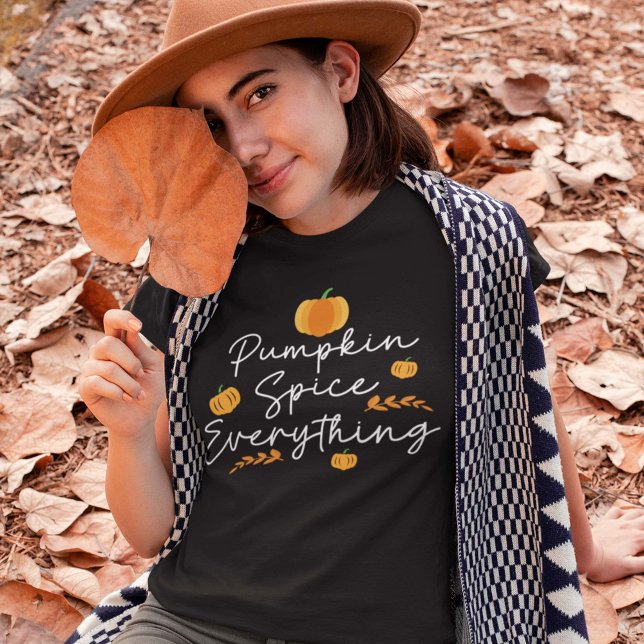 Camiseta Pumpkin Spice Tudo (Criador carregado)