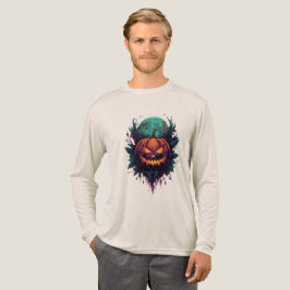 Camiseta Pumpkin Spooky Sob Lua Cheia