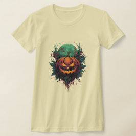 Camiseta Pumpkin Spooky Sob Lua Cheia