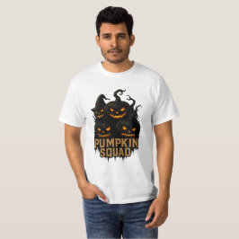 Camiseta Pumpkin Squad – Dark Jack-o’-Lantern Crew